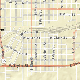 701-799 South Walnut Street, Creston, IA Street Map