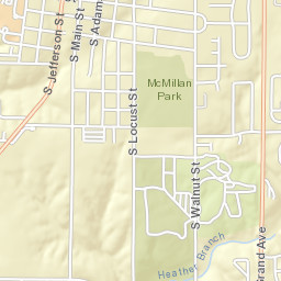 410-848 S Grand Ave Mt Pleasant IA Street Map