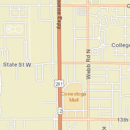 2800-2852 West Waugh Street, Grand Island Street Map