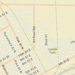 380-436 East Capital Avenue Grand Island Street Map