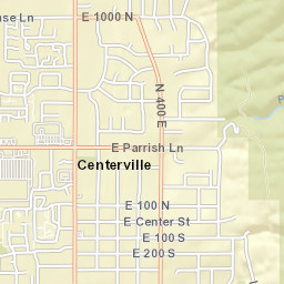 600-698 East 300 South Centerville Street Map