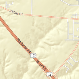 201-205 Orchard Ln New London IA Street Map