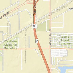 2400-2662 Lakewood Drive Grand Island Street Map