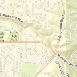 1274-1528 Bountiful Boulevard, Bountiful Street Map