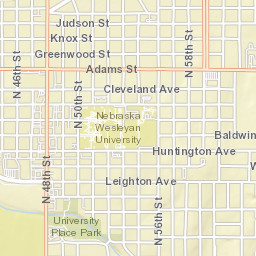 2600-2698 North 50th Street Lincoln Street Map