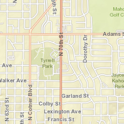 2801-2915 North 63rd Street, Lincoln, NE Street Map