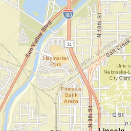725 R Street, Lincoln, NE 68508, America Street Map