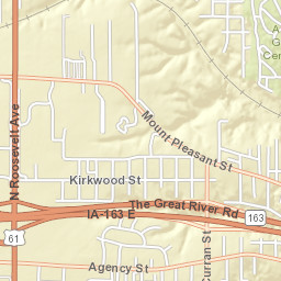 2638-2662 Mount Pleasant Street, Burlington Street Map