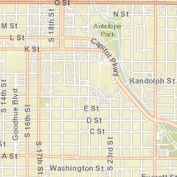 400-498 South 14th Street, Lincoln, NE Street Map