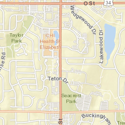 381-513 South 70th Street, Lincoln, NE Street Map