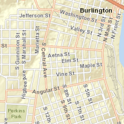 1000-1098 Division Street, Burlington, IA Street Map