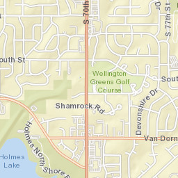 1287-1367 South 70th Street, Lincoln, NE Street Map