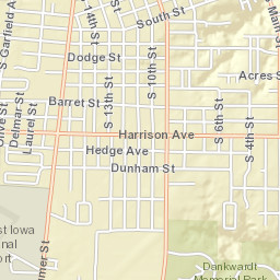 2228 Madison Ave Burlington IA Street Map