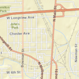 283-313 Grandview Avenue, Mansfield, OH  Street Map