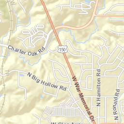 Glen Hollow Peoria IL 61615 USA Street Map