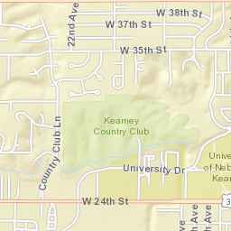 2694-2696 Country Club Ln Kearney Street Map