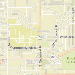 4436-4466 South 2200 West, Taylorsville Street Map