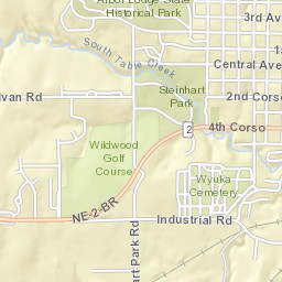 739-799 South 19th Street, Nebraska City Street Map