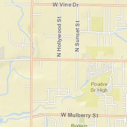 2229 W Vine Dr Fort Collins CO 80521 Street Map