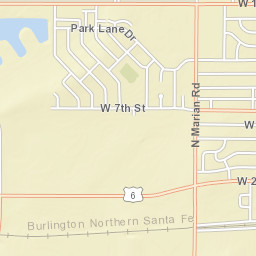 2809-2899 W 7th St Hastings NE Street Map