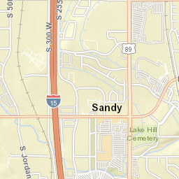 10011 Centennial Parkway, Sandy, UT Street Map