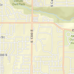 1071 East 10845 South, Sandy, UT Street Map