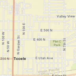 90 North Main Street, Tooele, UT 84074, USA Street Map