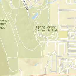 280-283 Bronco Ln Fort Collins CO Street Map