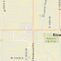 12419 1700 W Riverton UT 84065 Street Map