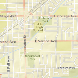 401-499 Jersey Avenue, Normal, IL  Street Map