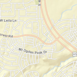 5099 W Sienna Rose Dr Herriman UT Street Map