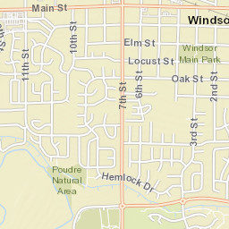 1171 3rd Street, Windsor, CO 80550, USA Street Map