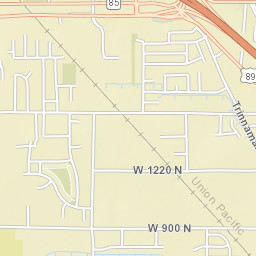 1263-1399 West 1400 North Lehi UT Street Map