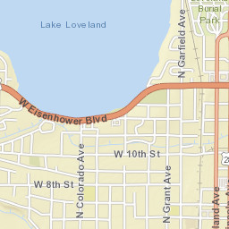 1430-1598 Lake Drive Loveland CO 80538 Street Map