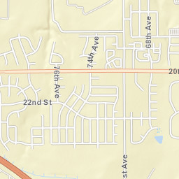 7208 W 21st St Greeley CO 80634 Street Map