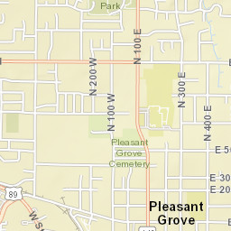 925-985 North 300 East Pleasant Grove UT Street Map