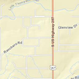 2498 South U.S. Highway 287 Berthoud CO Street Map