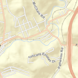 Mon-Fayette Expressway, Finleyville, PA Street Map