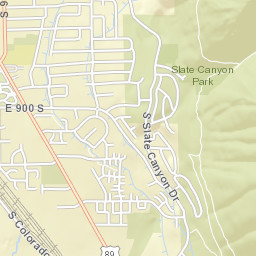 901-999 East 900 South Street Provo Street Map