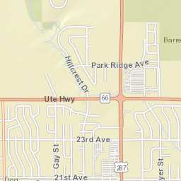 2144 Chivington Dr Longmont CO Street Map