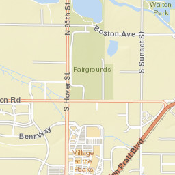 2095-2201 Boston Avenue, Longmont, CO Street Map