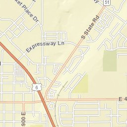 1100-1346 Expressway Ln, Spanish Fork, UT Street Map