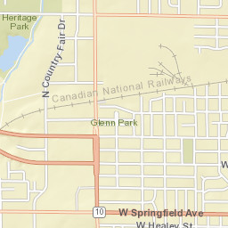 559 North Mattis Avenue, Champaign, IL Street Map