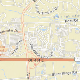 6555-6777 Holt Road, Dublin, OH 43017 Street Map