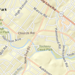 8201 New 2nd St, Elkins Park, PA Street Map