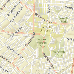 5036 Ogontz Ave, Philadelphia, PA Street Map