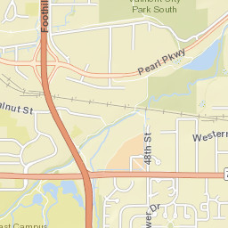 5400 Block Pearl Pkwy, Colorado 80301 Street Map