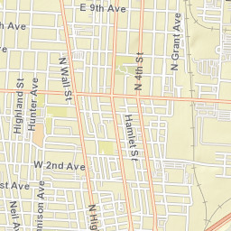 Neil Ave, Columbus, OH 43201, USA Street Map