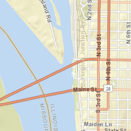 All American Park, Quincy, IL 62301, USA Street Map