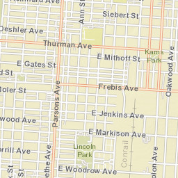 464 E Stewart Ave, Columbus, OH 43206, Street Map